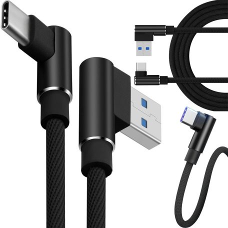 Úhlový kabel typu Usb-C pro telefon, tablet - 1m